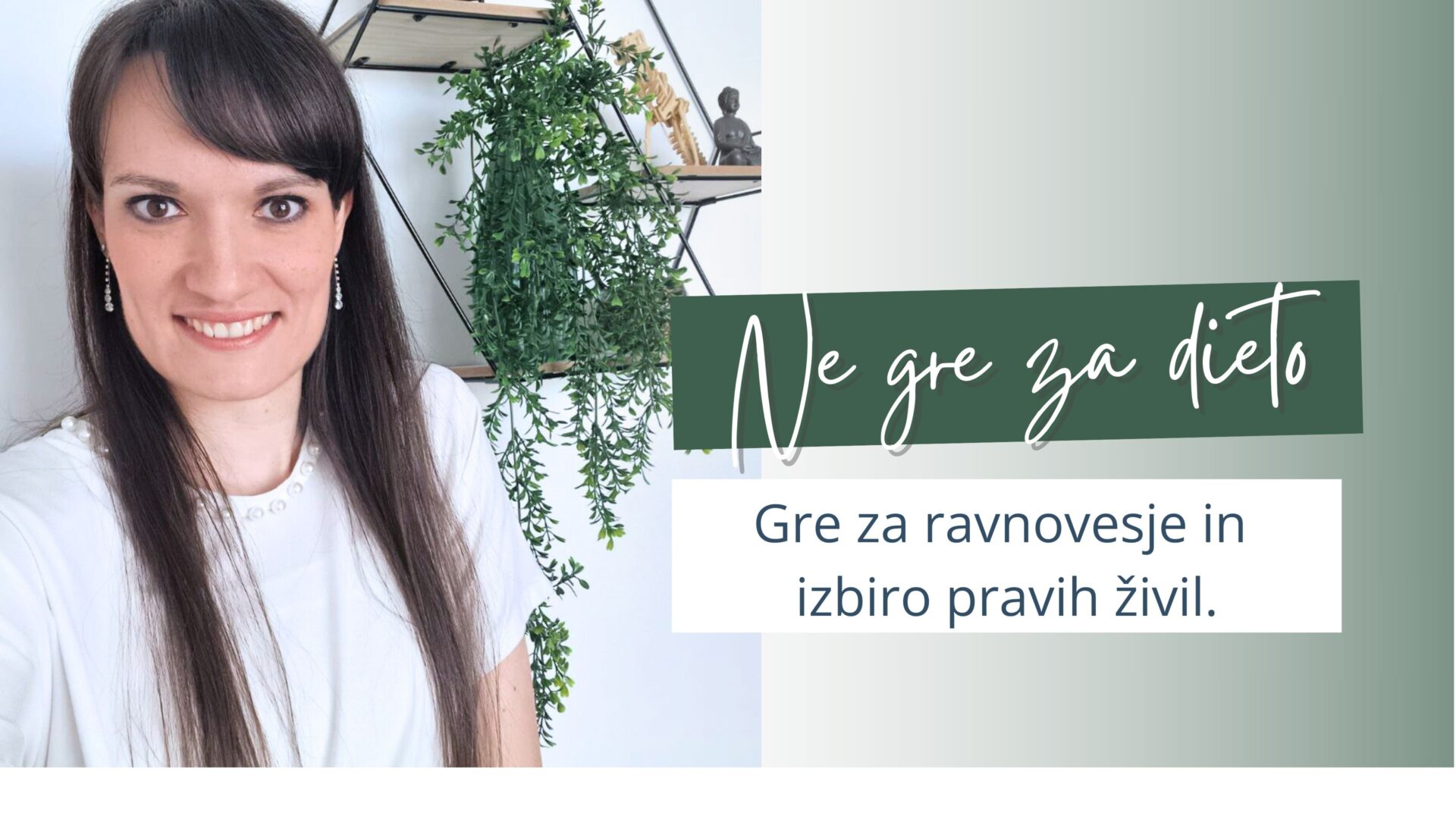 Ne gre za dieto, ampak za pravo izbiro živil